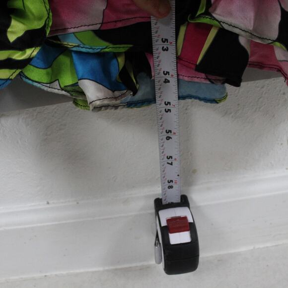 Cache Dress 6 Cruise Tulip Maxi Multi Floral Silk Maxi Gown Artsy Boho Chic Y2K - Picture 14 of 15